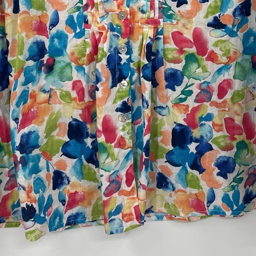 Appleseed's Floral 100% Cotton Shirt - Picture 4 of 10